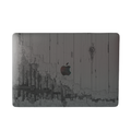 Grey Concrete Art laptop skin