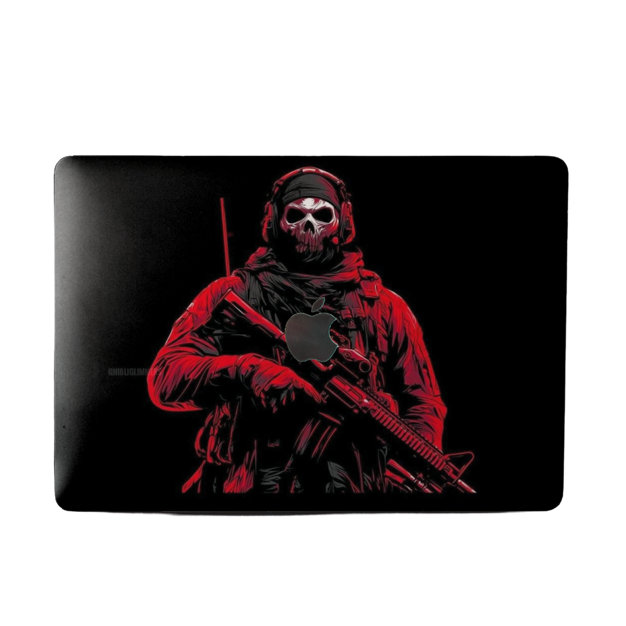 COD Ghost laptop skin