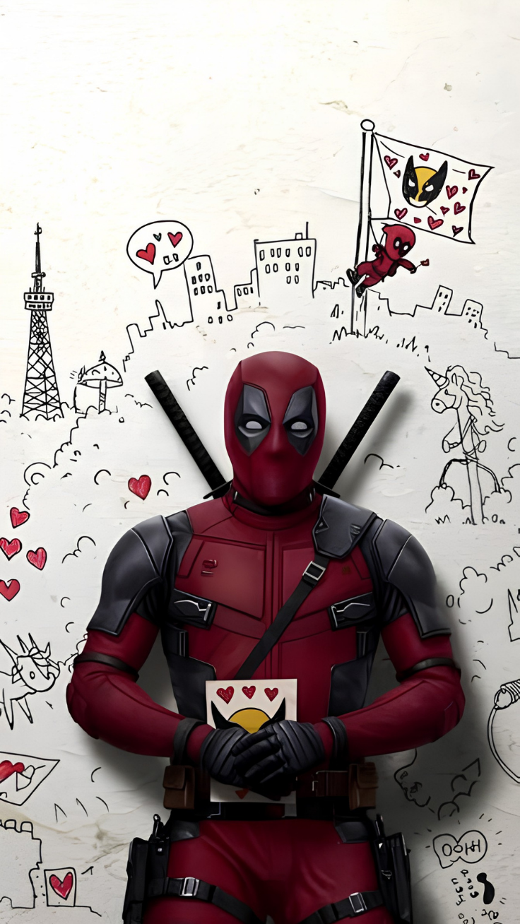 Deadpool Basics Phone Skin