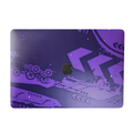 Purple Abstract Art laptop skin