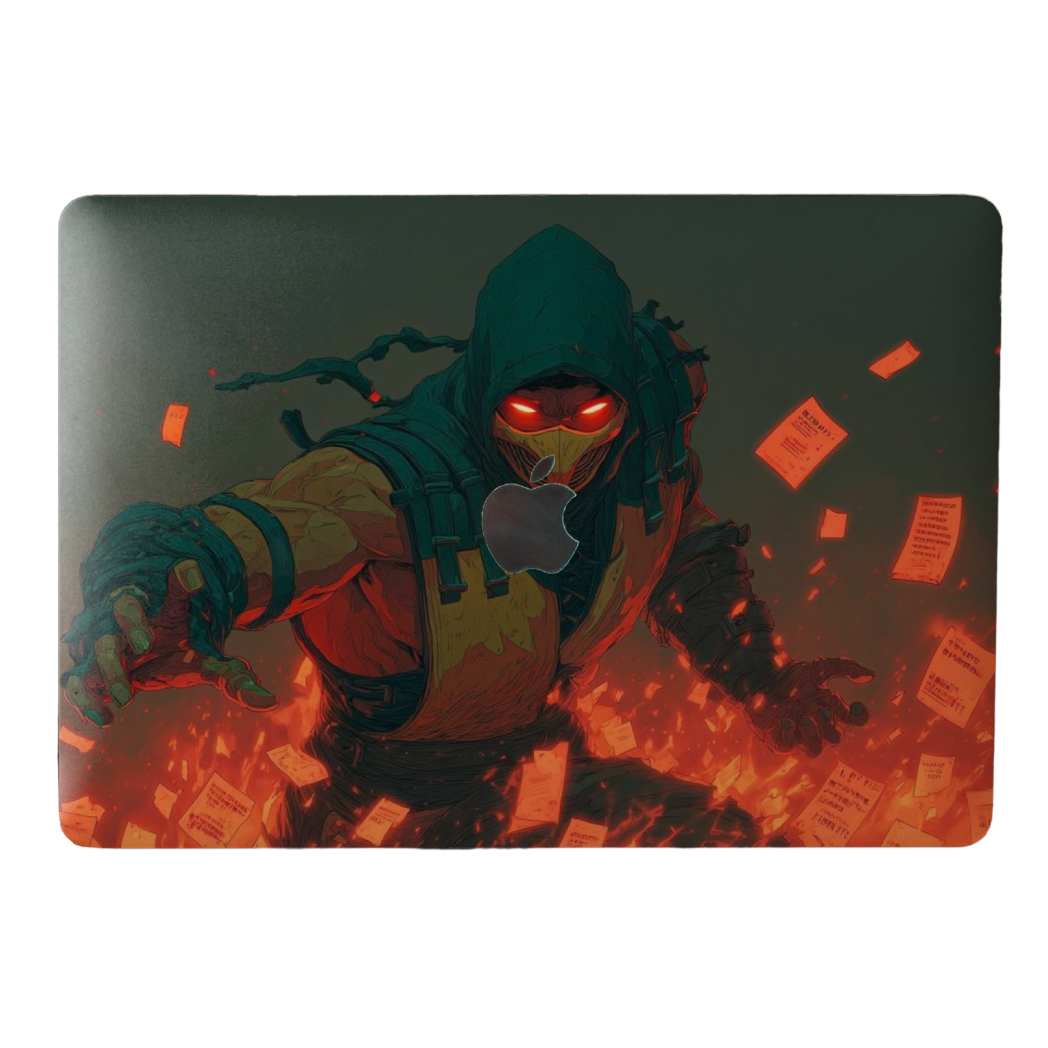 Mortal Kombat – Scorpion laptop skin