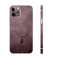 Wine Red Premium Textured Phone Skin